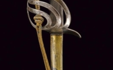 A RARE CAVALRY OFFICER'S SABRE VARIATION OF THE 1833 MODEL