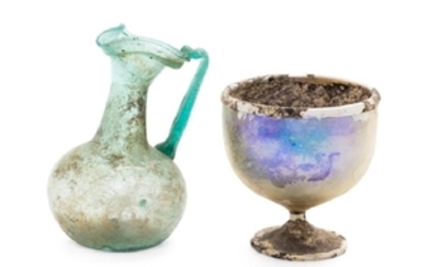 Two Roman Glass Vessels