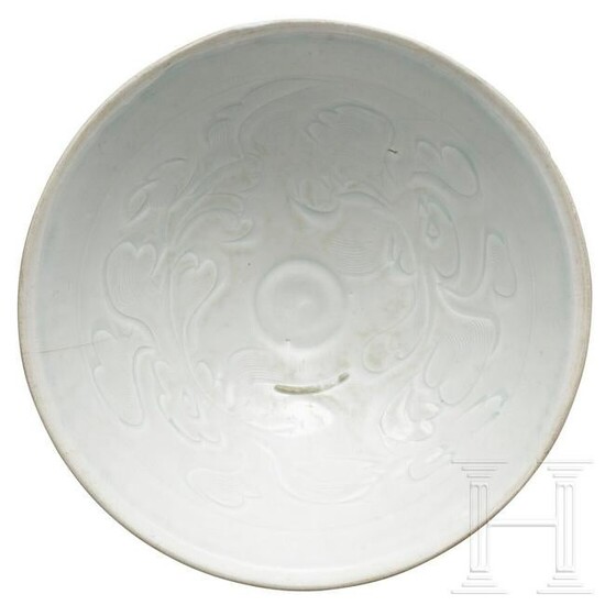 A Chinese deep conical Qingbai bowl, southern Song