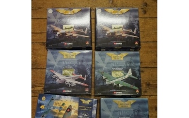 A Collection of 6 x Boxed Corgi Aviation Archive models to i...