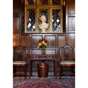 A George III mahogany side table, circa 1770