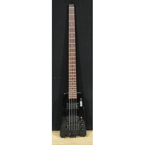 A Hohner B2A headless bass guitar, Licensed by Steinberger S...