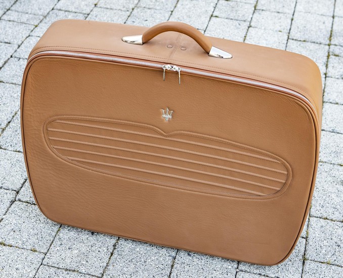 A Maserati suitcase