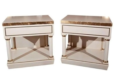 A Pair of Grosfeld House End Tables/Nightstands