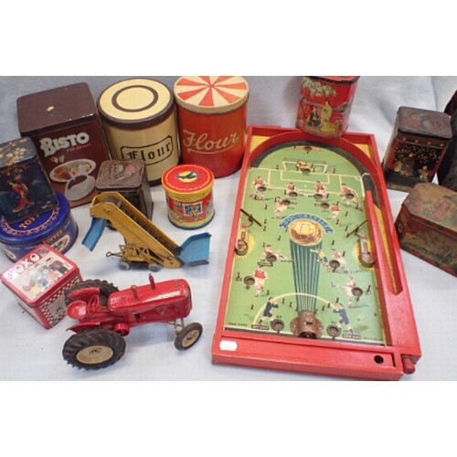 A VINTAGE CHAD VALLEY 'SOCCATELLE' GAME a Dinky Supertoys el...
