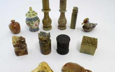 A quantity of assorted items to include Oriental