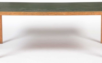 Alvar Aalto for Finmar Ltd, a birch and plywood dining table
