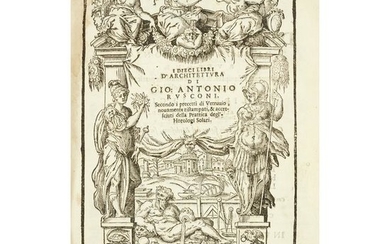 [Architecture] Rusconi, Giovanni Antonio, I deci libri
