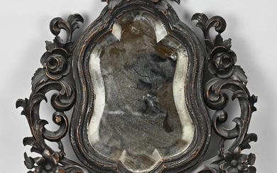 Black Forest mirror, 1880