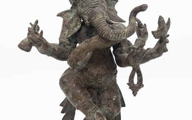Bronze Ganesh Figure