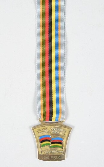 Bronze medal at the 1969 World Amateur Team Pursuit Championships, 3rd place obtained by the team of