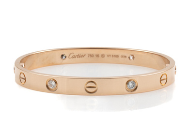 Cartier Love Bracelet with Diamonds