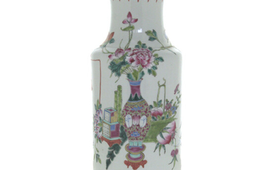 Chinese Porcelain and Enamel Vase.
