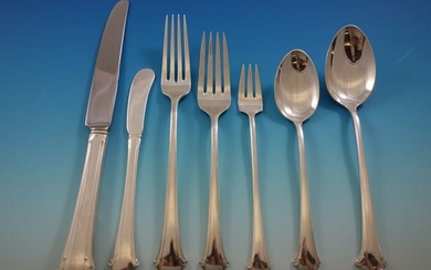 Chippendale by Towle Sterling Silver Flatware Set for 12 Service 84 pieces