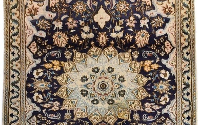 Classic Floral Medallion Vintage 3X4 Oriental Rug Hand-Knotted Room Decor Carpet