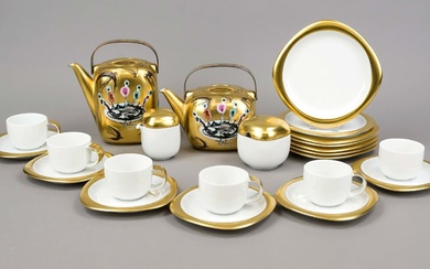 Coffee and tea service for 6 pers