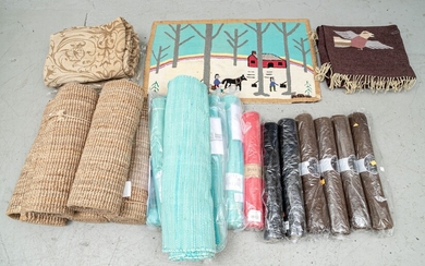 Company Store Rag Rugs, And Other Misc. Items - NEW (PIECES LARGER THAN THEY APPEAR)
