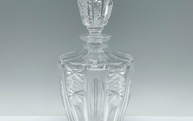 Cut Crystal Decanter and Stopper