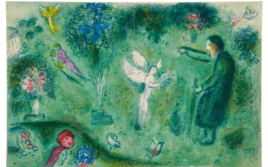 Daphnis and Chloe (Mourlot 308-349; Cramer Books 46), Marc Chagall
