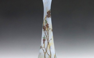 Daum Cameo Glass Vase