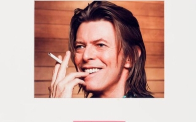 David Bowie 1990s autograph