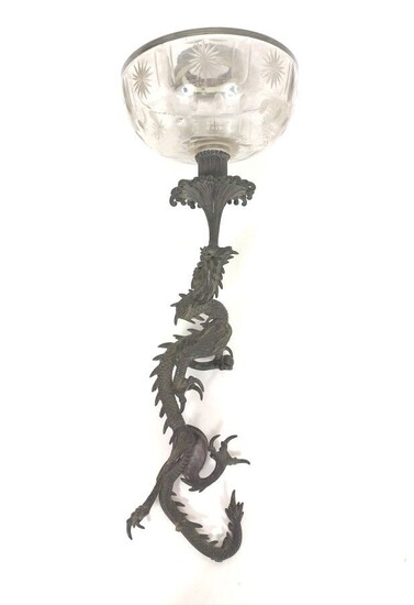 Élément décoratif en bronze / Lampe à huile... - Lot 274 - Boisgirard - Antonini
