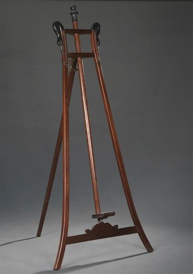 Empire style easel, 19th century.