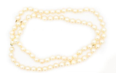 Endless Strand of Pearls Necklace