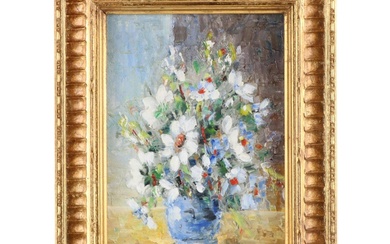 Floral Still Life Painting, 20th Century