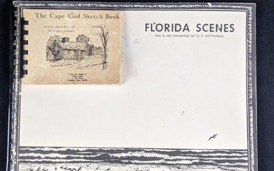 Florida Scene and The Cape Cod Sketchbooks Done by Various Artists