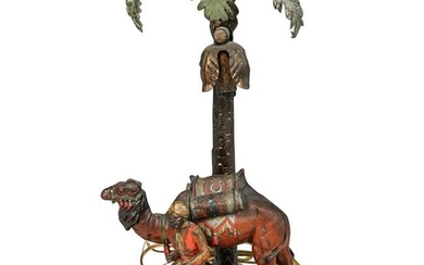 Franz Bergman Vienna Style Orientalist Lamp