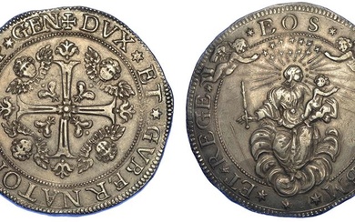 GENOVA. DOGI BIENNALI, 1528-1797. SERIE DELLA III FASE, 1637-1797. Da 2 scudi 1704.