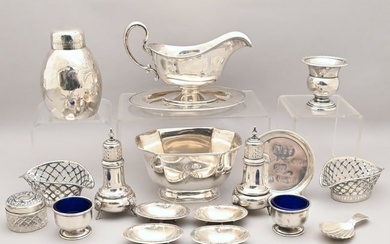 Group of American Sterling Silver Table Articles