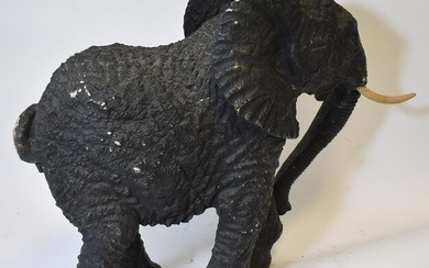Heavy Marble Elephant Figure