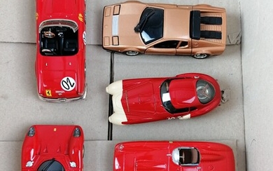 LOT de 6 véhicules échelle 1/43 métal : 1x Annecy Miniatures n°23 AMR Ferrari 250...
