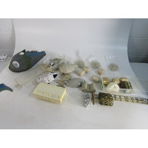 Large lot of Gerry Anderson related resin model spares Space...