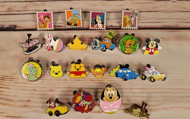 Lot of 20 Mixed Disney Pins