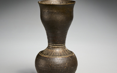Lucie Rie, vase with flaring lip