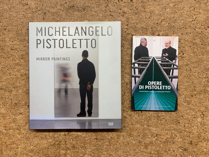 MICHELANGELO PISTOLETTO - Lotto unico di 2 cataloghi