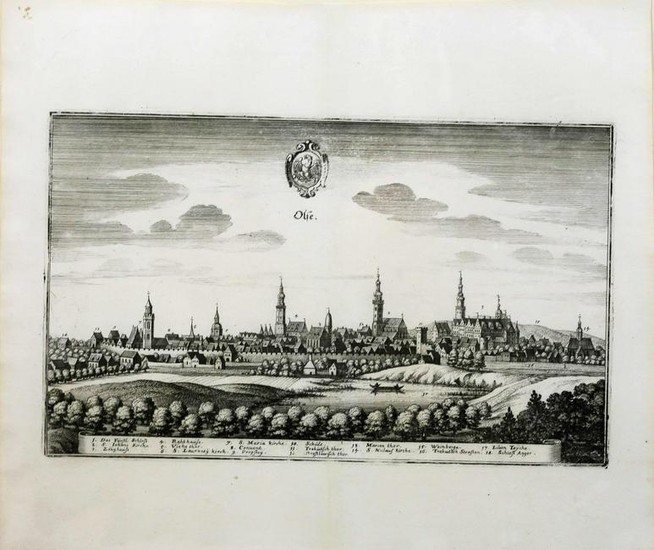 Merian View of German Townscapes