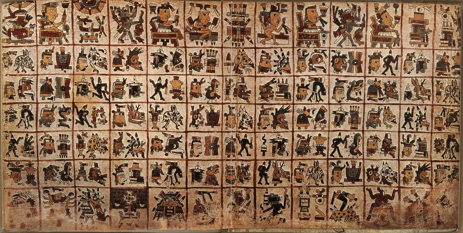 [Mesoamerican manuscripts]. Codex Cospi. Graz, Akademische Druck- u. Verlagsanstalt, 1968,...