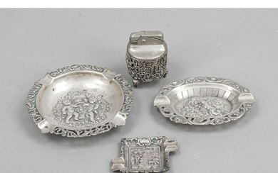 Mixed lot of four pieces, German, 20
