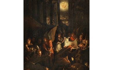 Niederländischer Meister des ausgehenden 16. Jahrhunderts, Anbetung der Hirten