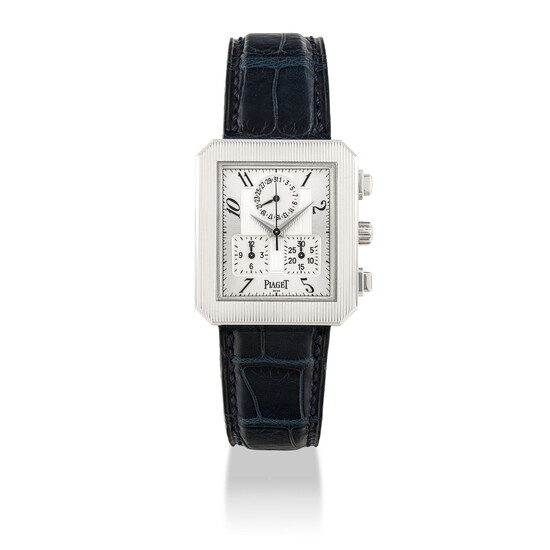 PIAGET, WHITE GOLD PROTOCOLE, CHRONOGRAPH WITH DATE