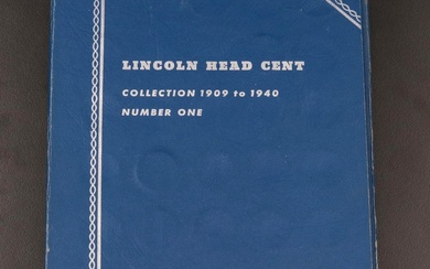 Partial Lincoln Cent Collection, 1909-1940