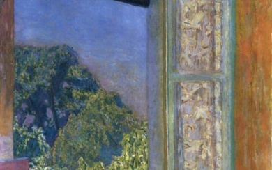 Pierre Bonnard "The Open Window, 1921" Offset Lithograph