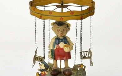 Pinocchio Karussell mit Musikwerk