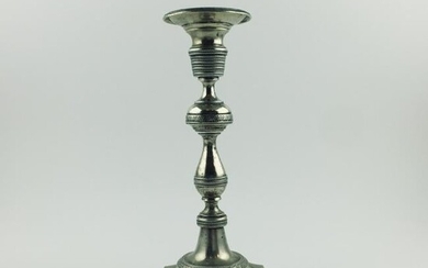 Portuguese silver candlestick