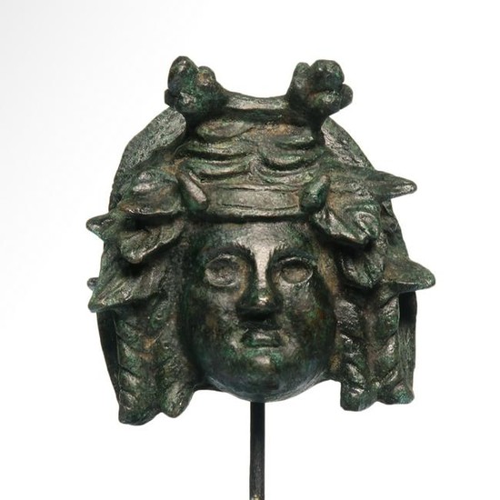 Roman Head of Young Dionysus, c. 1st-2nd Century A.D.
