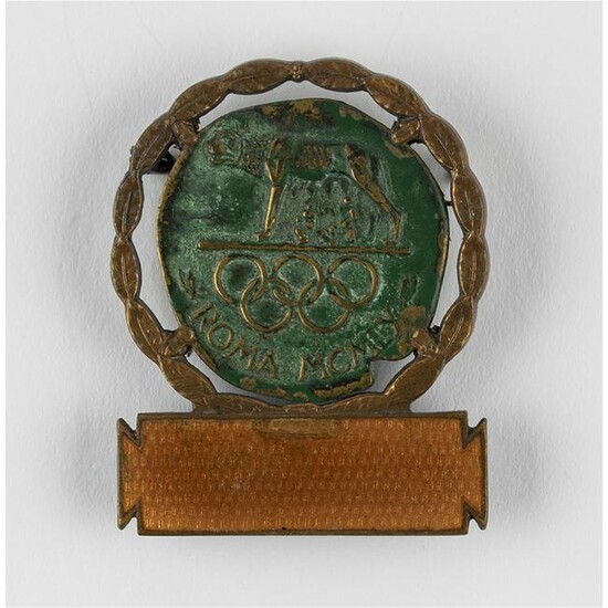 Rome 1960 Summer Olympics Guest Badge